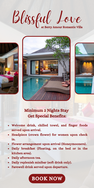 Promotion BVR Bali Holiday Rentals